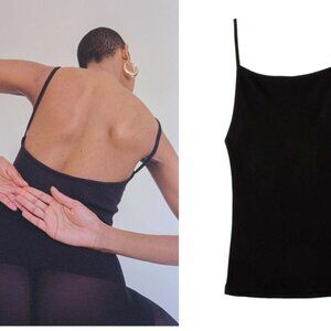 Nia Thomas Black Othella Tank Top